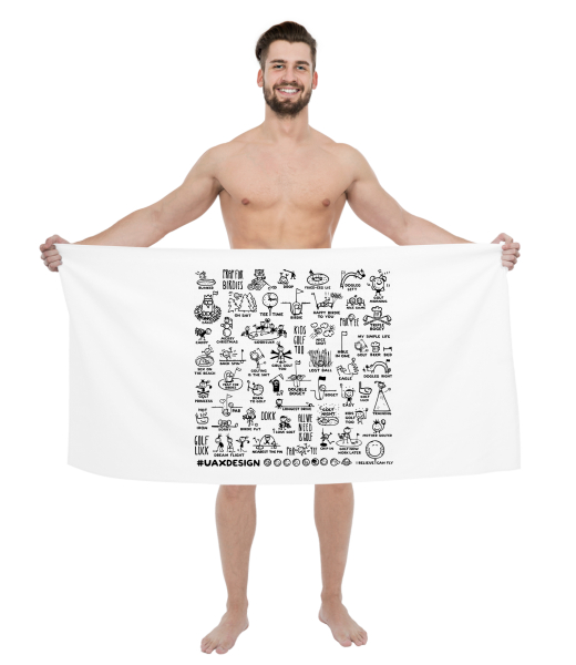 PRINTED BIG TOWELS