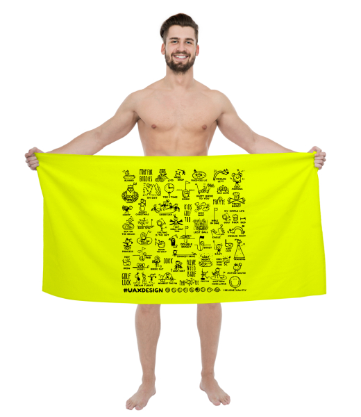 PRINTED BIG TOWELS