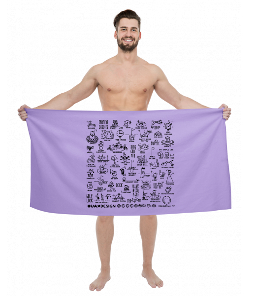 PRINTED BIG TOWELS