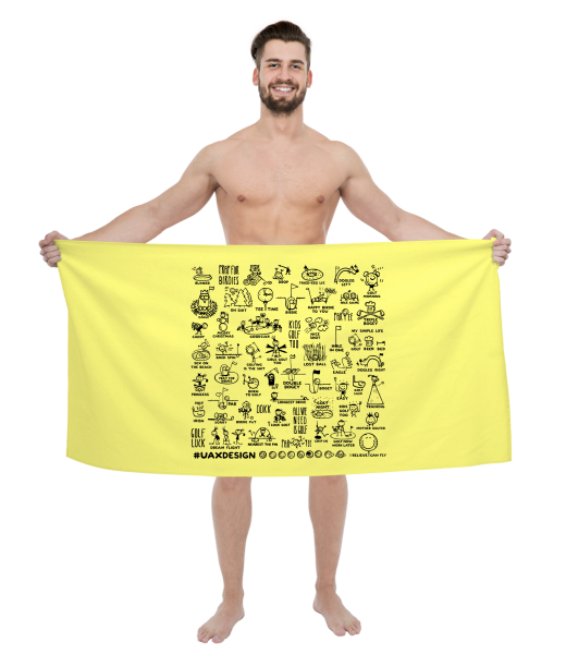 PRINTED BIG TOWELS