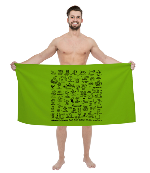 PRINTED BIG TOWELS