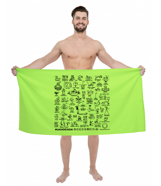 PRINTED BIG TOWELS