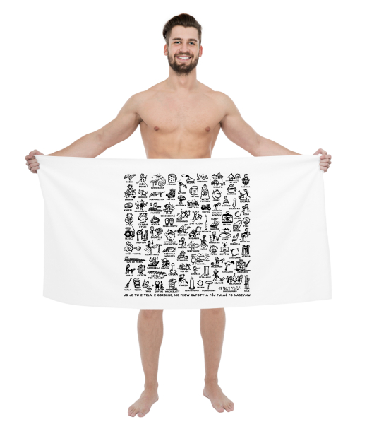 PRINTED BIG TOWELS