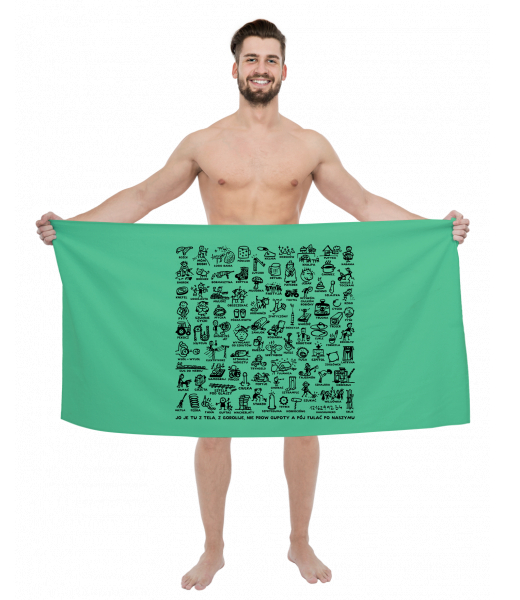 PRINTED BIG TOWELS