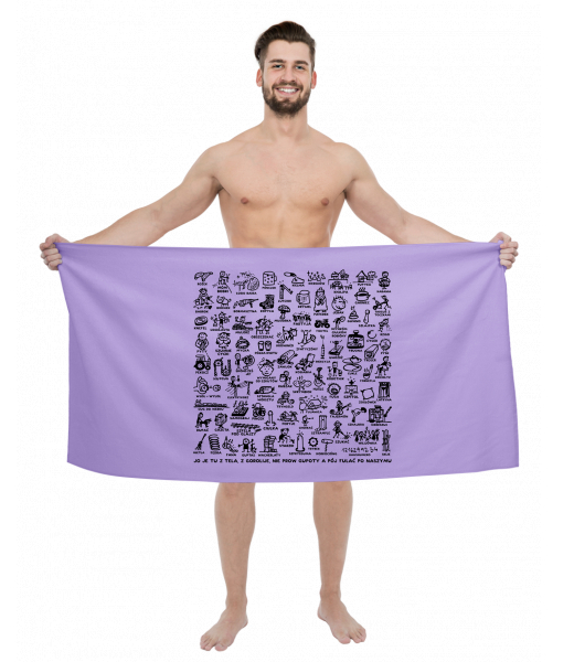 PRINTED BIG TOWELS