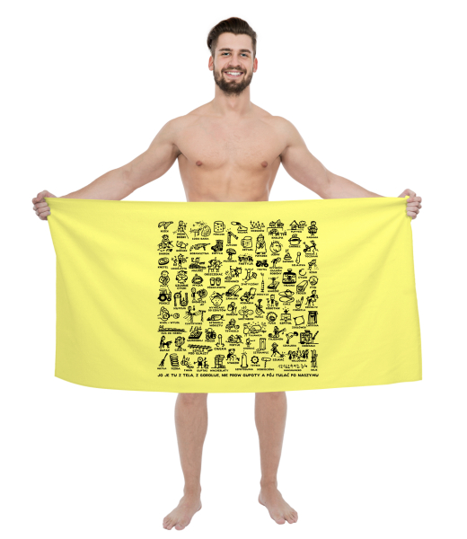 PRINTED BIG TOWELS