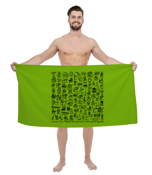 PRINTED BIG TOWELS