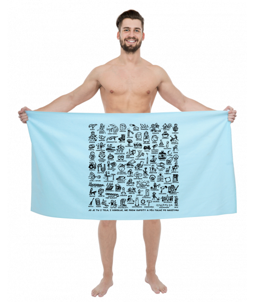 PRINTED BIG TOWELS