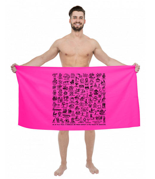 PRINTED BIG TOWELS