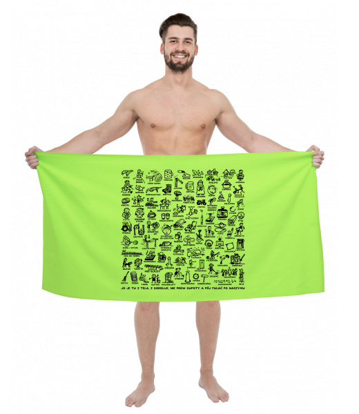 PRINTED BIG TOWELS