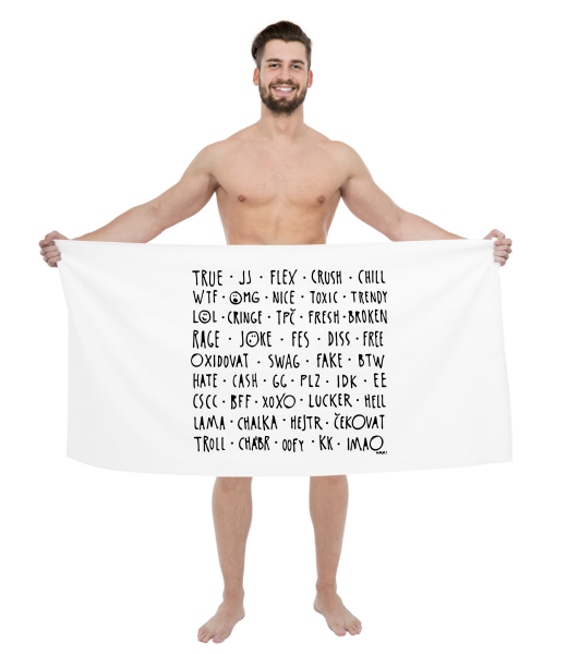 PRINTED BIG TOWELS