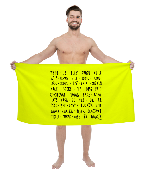 PRINTED BIG TOWELS