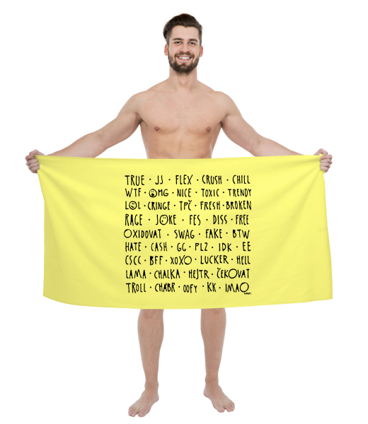 PRINTED BIG TOWELS