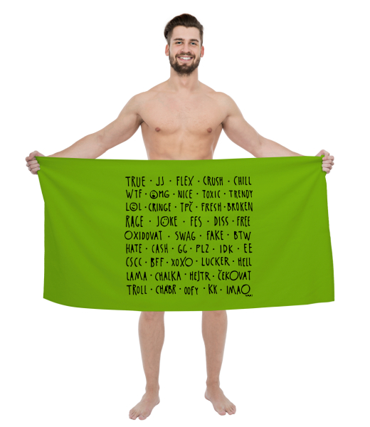 PRINTED BIG TOWELS