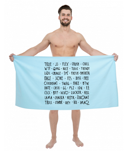 PRINTED BIG TOWELS