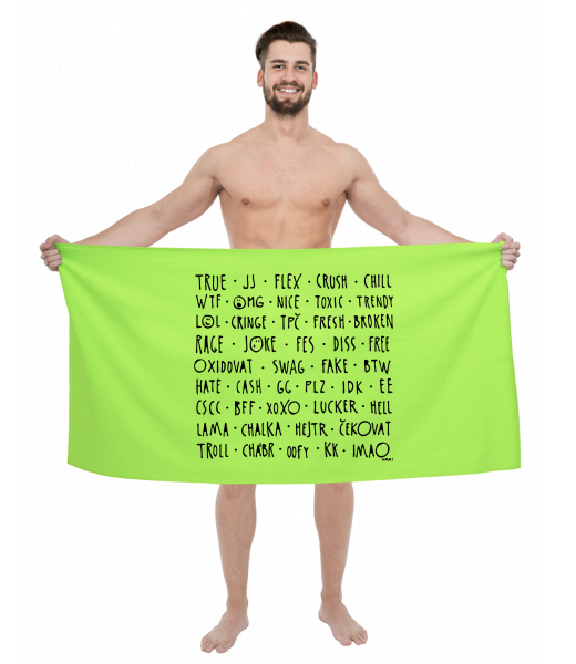 PRINTED BIG TOWELS