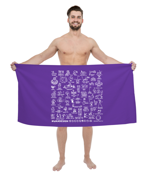 PRINTED BIG TOWELS