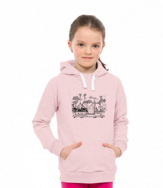 CHILDREN'S SWEATSHIRTS LIGHT WITH HOOD