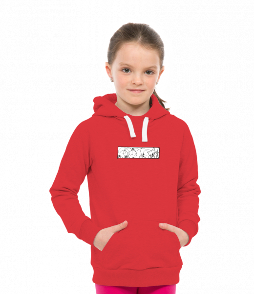 CHILDREN'S SWEATSHIRTS LIGHT WITH HOOD