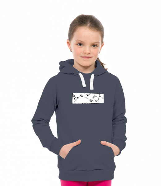 CHILDREN'S SWEATSHIRTS LIGHT WITH HOOD