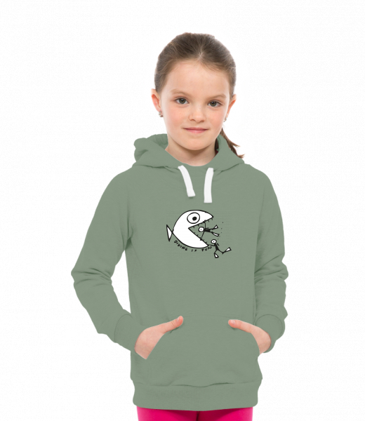 CHILDREN'S SWEATSHIRTS LIGHT WITH HOOD