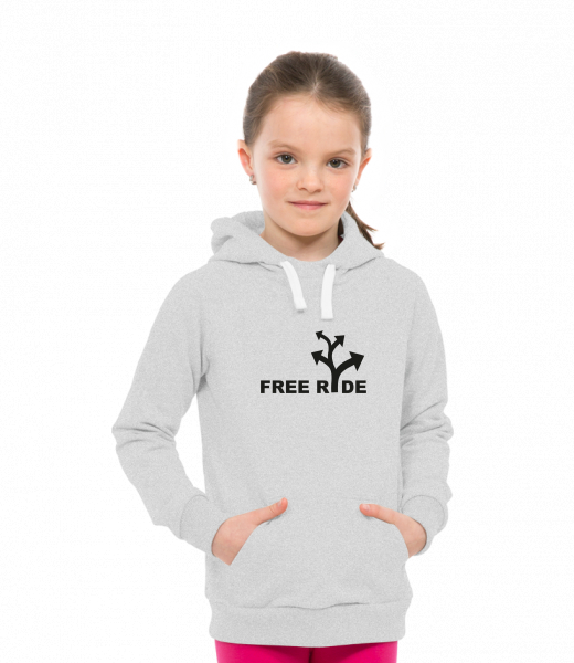 CHILDREN'S SWEATSHIRTS LIGHT WITH HOOD