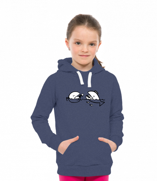 CHILDREN'S SWEATSHIRTS LIGHT WITH HOOD