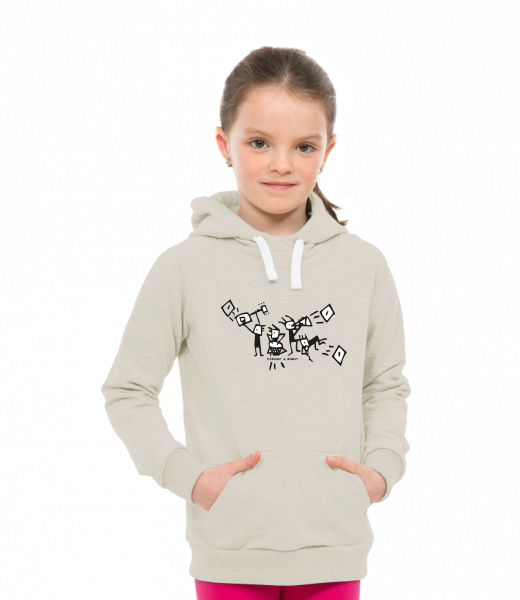 CHILDREN'S SWEATSHIRTS LIGHT WITH HOOD