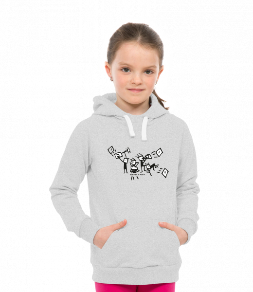 CHILDREN'S SWEATSHIRTS LIGHT WITH HOOD