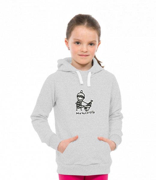 CHILDREN'S SWEATSHIRTS LIGHT WITH HOOD