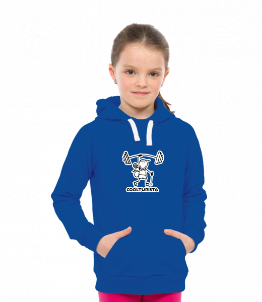 CHILDREN'S SWEATSHIRTS LIGHT WITH HOOD