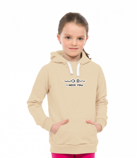 CHILDREN'S SWEATSHIRTS LIGHT WITH HOOD