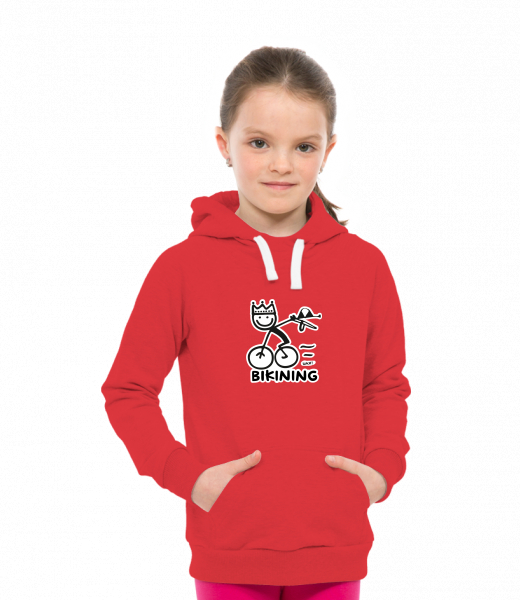 CHILDREN'S SWEATSHIRTS LIGHT WITH HOOD