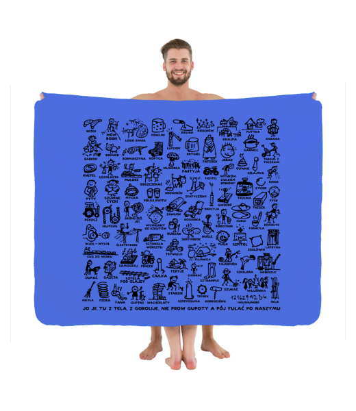 PRINTED PICNIC BLANKET