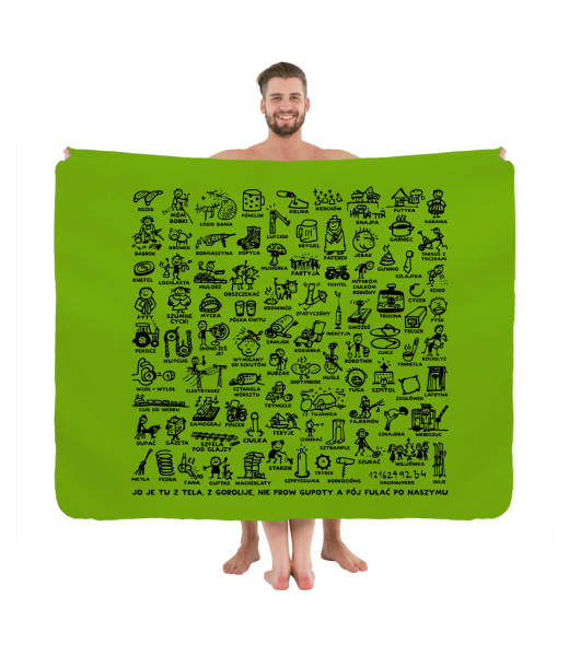 PRINTED PICNIC BLANKET