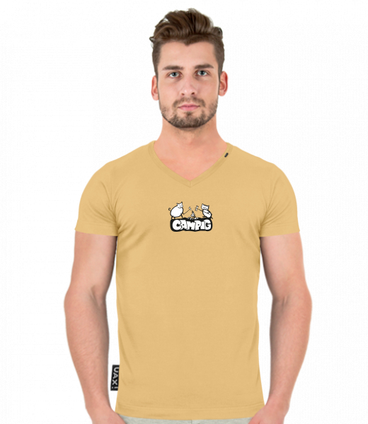 T-SHIRTS SLIM FIT V NECK