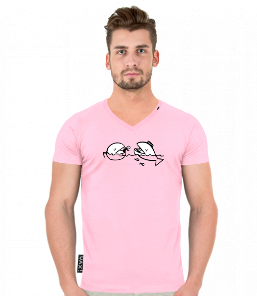 T-SHIRTS SLIM FIT V NECK