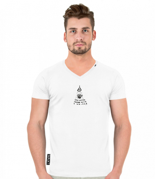 T-SHIRTS SLIM FIT V NECK