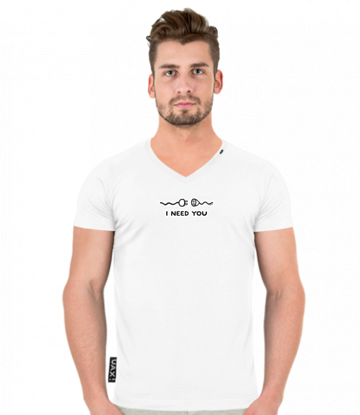 T-SHIRTS SLIM FIT V NECK