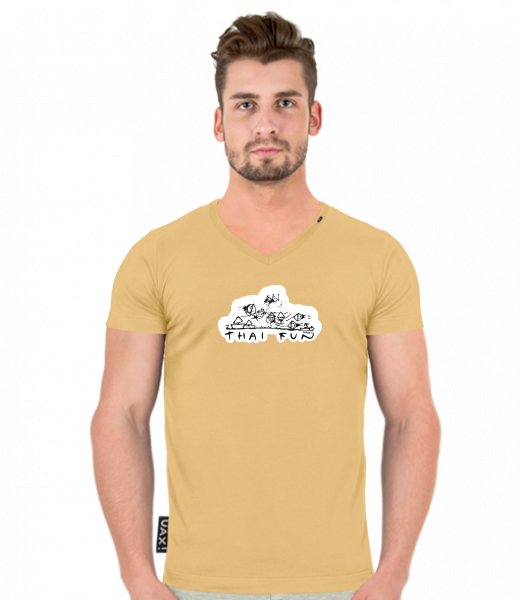 T-SHIRTS SLIM FIT V NECK