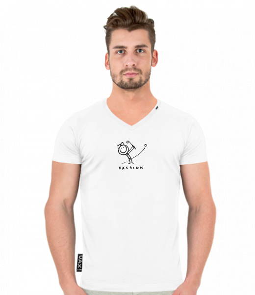 T-SHIRTS SLIM FIT V NECK