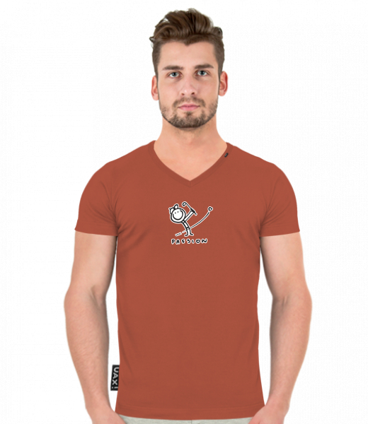 T-SHIRTS SLIM FIT V NECK