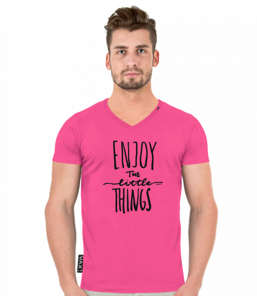 T-SHIRTS SLIM FIT V NECK