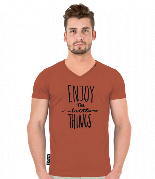 T-SHIRTS SLIM FIT V NECK