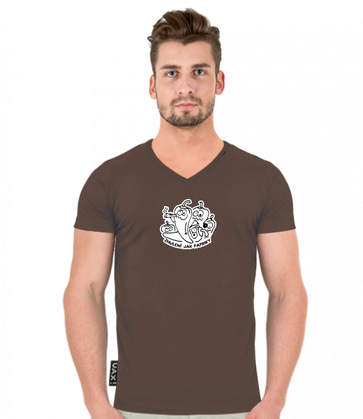 T-SHIRTS SLIM FIT V NECK