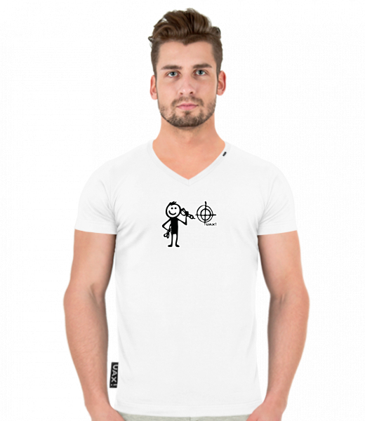 T-SHIRTS SLIM FIT V NECK