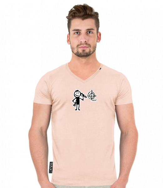 T-SHIRTS SLIM FIT V NECK