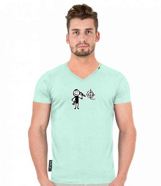 T-SHIRTS SLIM FIT V NECK