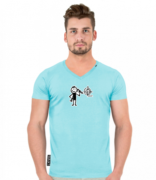 T-SHIRTS SLIM FIT V NECK