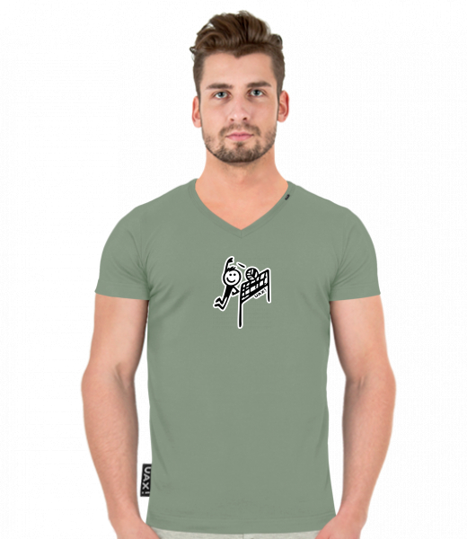 T-SHIRTS SLIM FIT V NECK